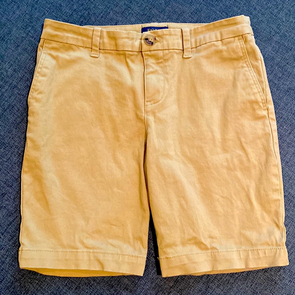 Ralph Lauren polo boys khaki shorts.